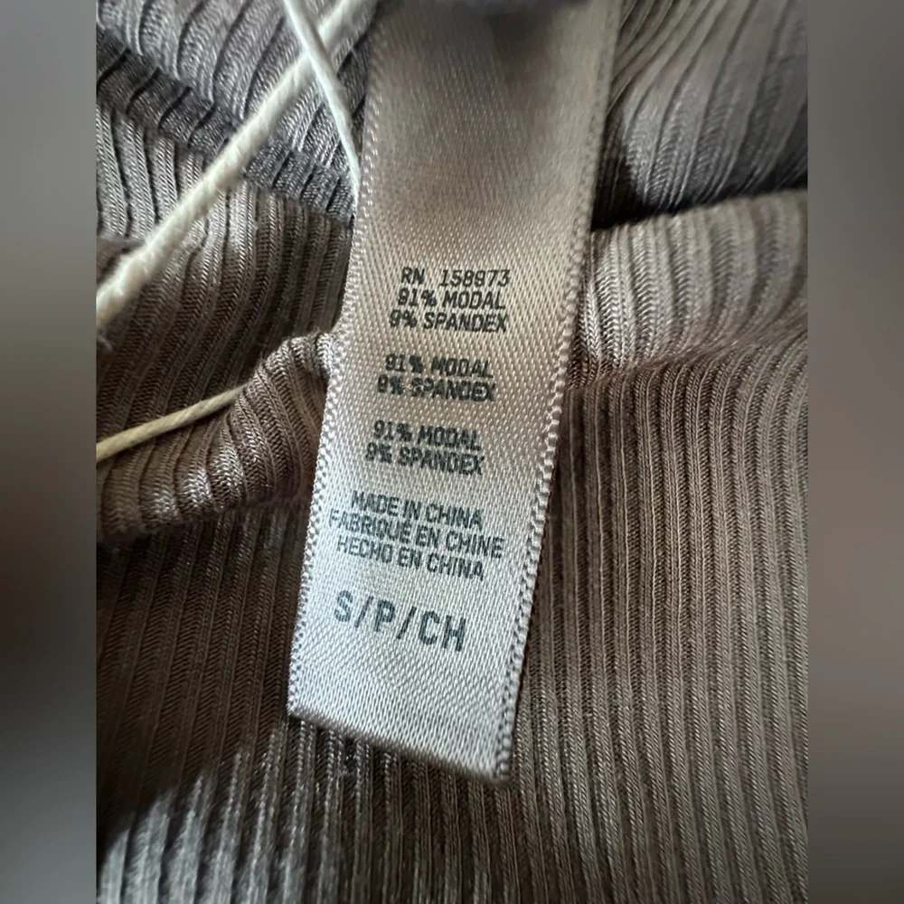 NWT SKIMS Soft Lounge Mock Neck Long Sleeve Dress Size SMALL - Picture 4 of 10